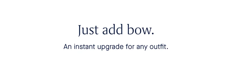An instant upgrade for any outfit. An instant upgrade for any outfit.