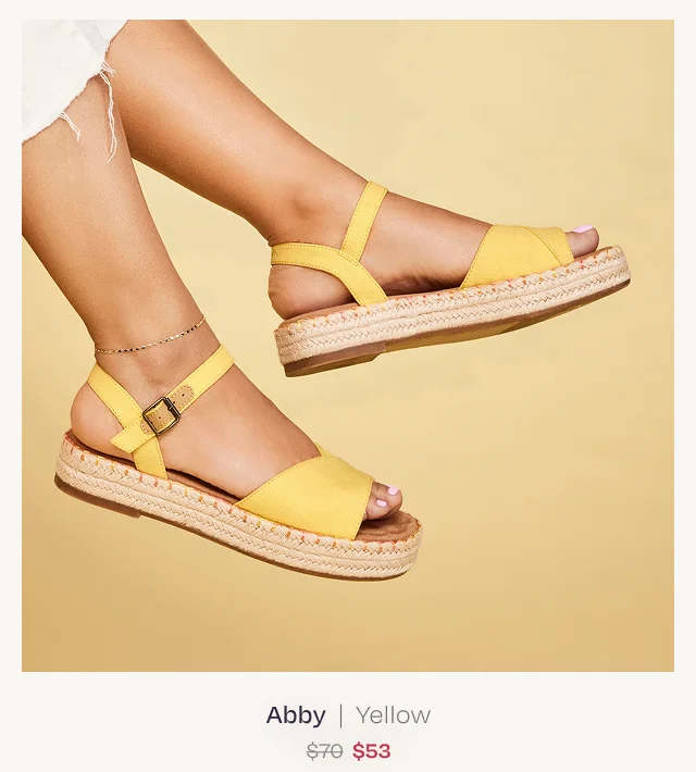Abby Flatform Espadrille Sandal - Image