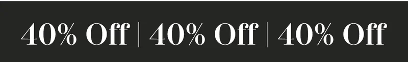 40% Off
