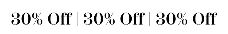 30% Off