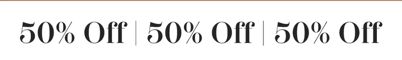 50% Off