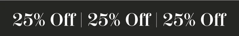 25% Off
