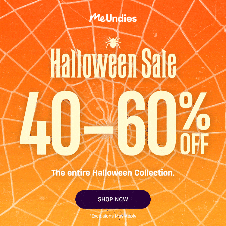 MeUndies | Halloween Sale | 40-60% Off the entire Halloween collection | Shop Now