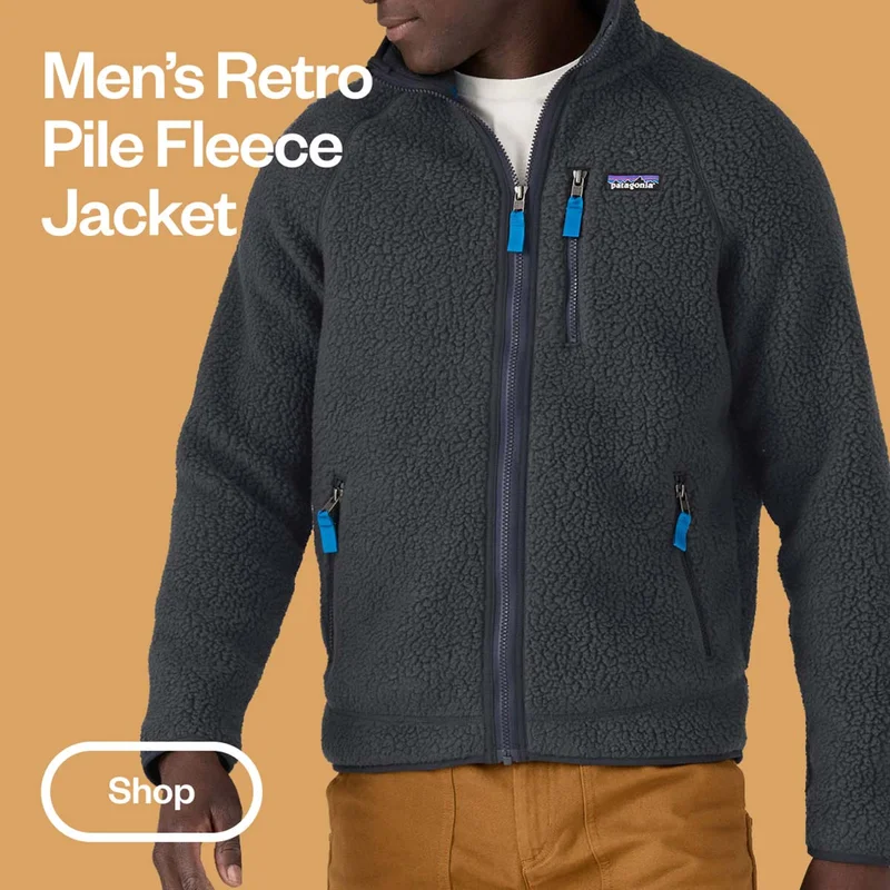 Men’s Retro Pile Fleece Jacket