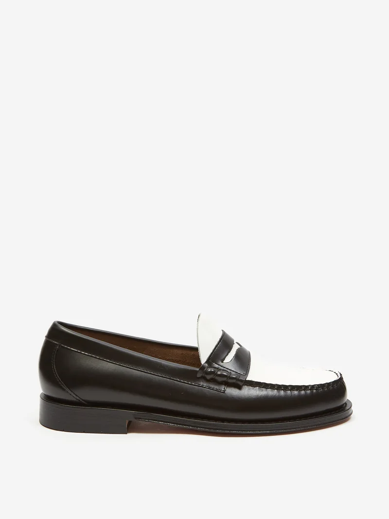 Image of G.H. Bass Weejuns Larson Penny Loafer - Black/White