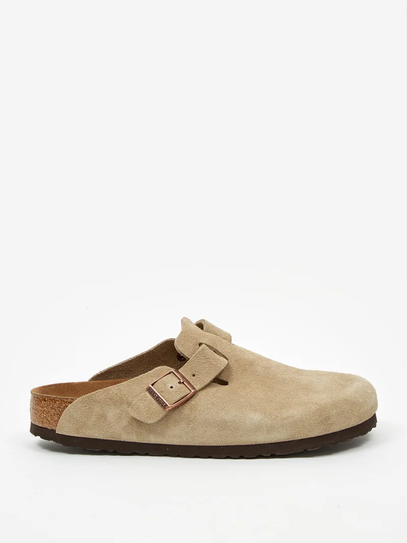 Image of Birkenstock Boston Suede - Taupe