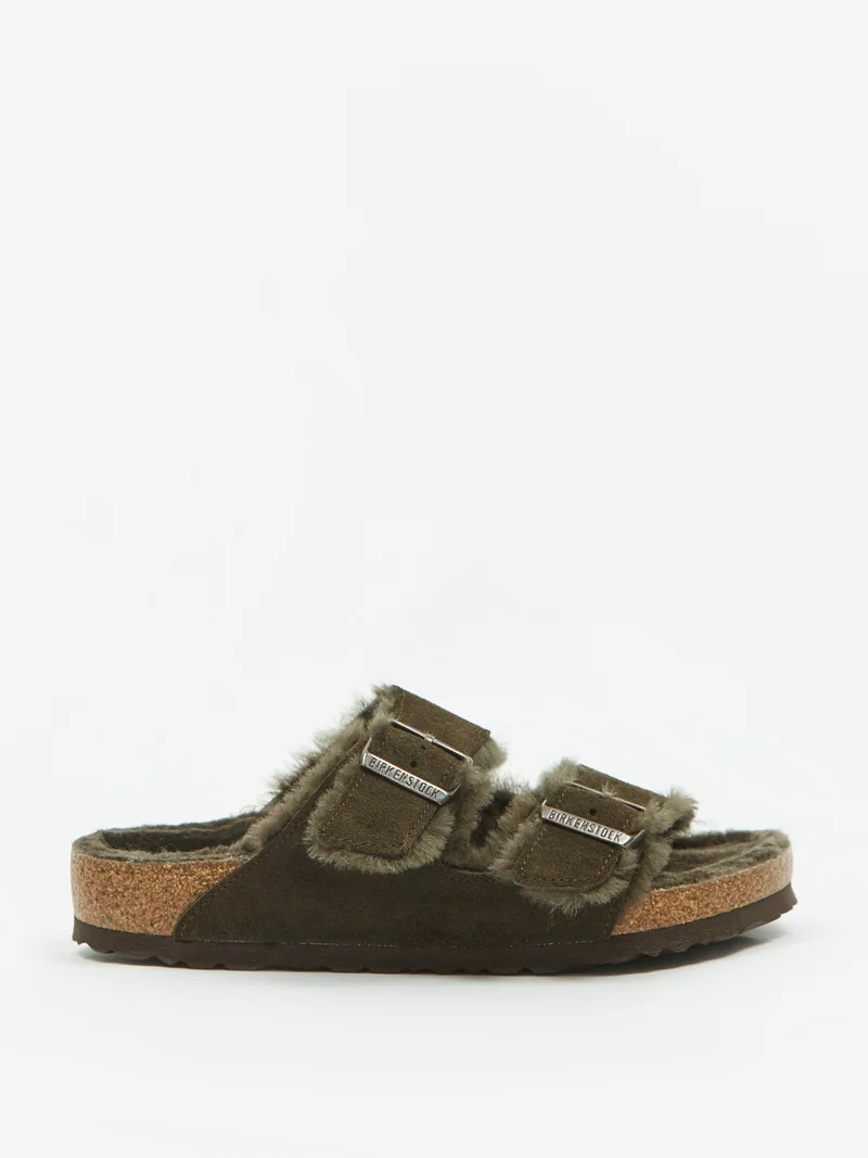 Image of Birkenstock Arizona Fur W - Mocca