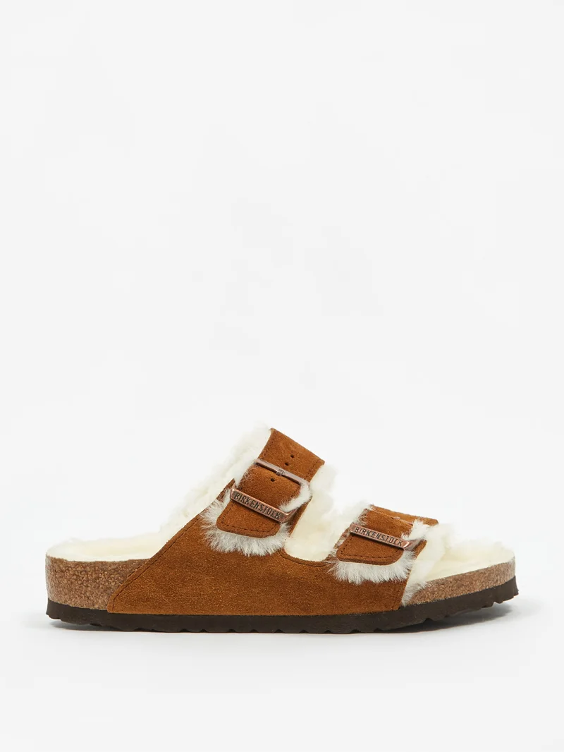 Image of Birkenstock Arizona Fur W - Mink