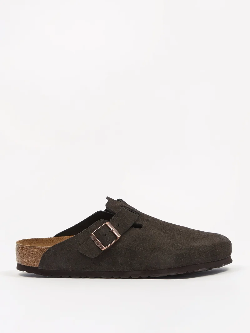 Image of Birkenstock Boston Suede - Mocca