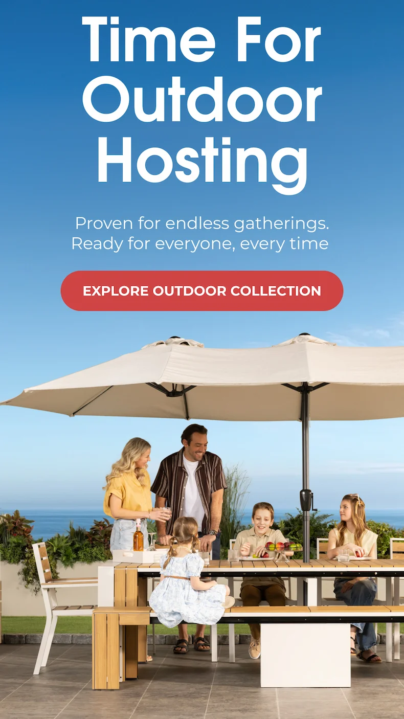 Time For Outdoor Hosting