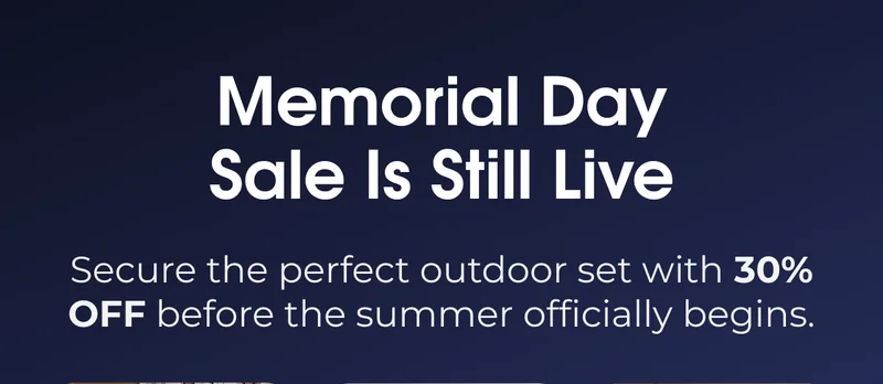 Memorial Day Sale Is Still Live