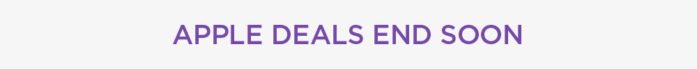 Apple, iPhone, iPad, AirPods, AirTag, and MacBook deals end soon.