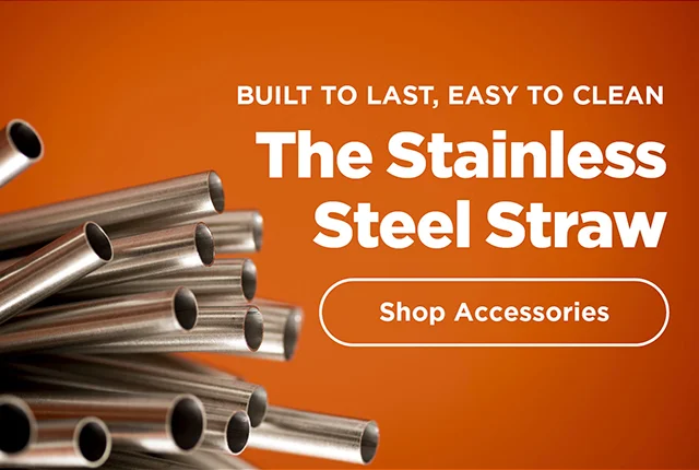 Steel Straws - Shop Accessories