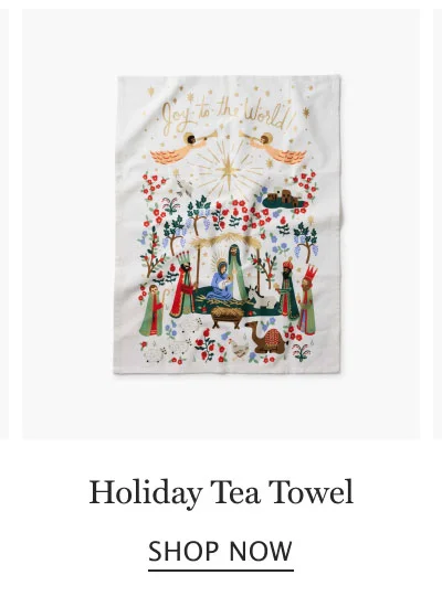 Holiday Tea Towel