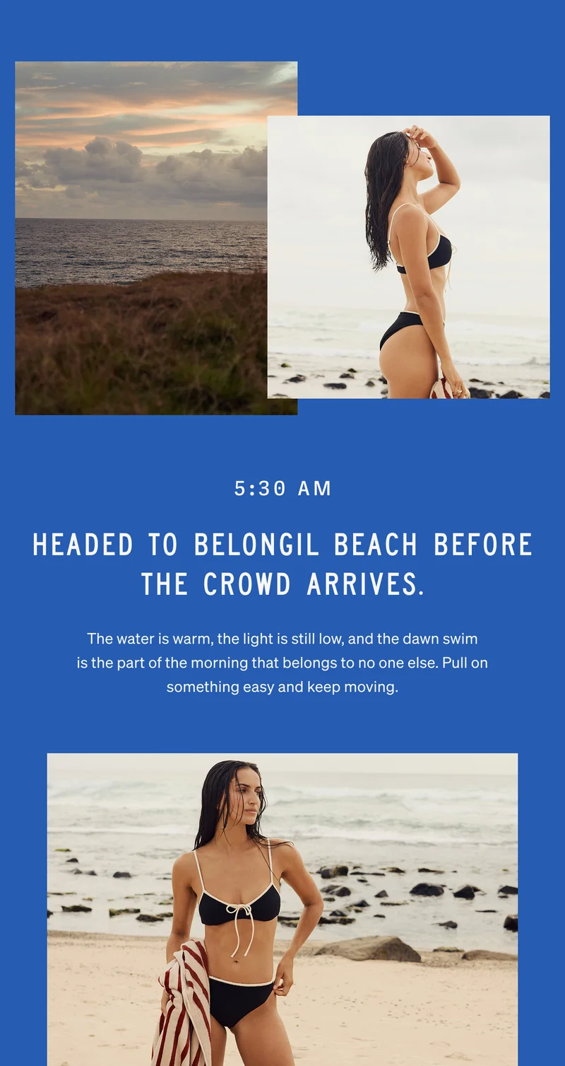 The Slow Morning in Byron Bay | Shop New Arrivals