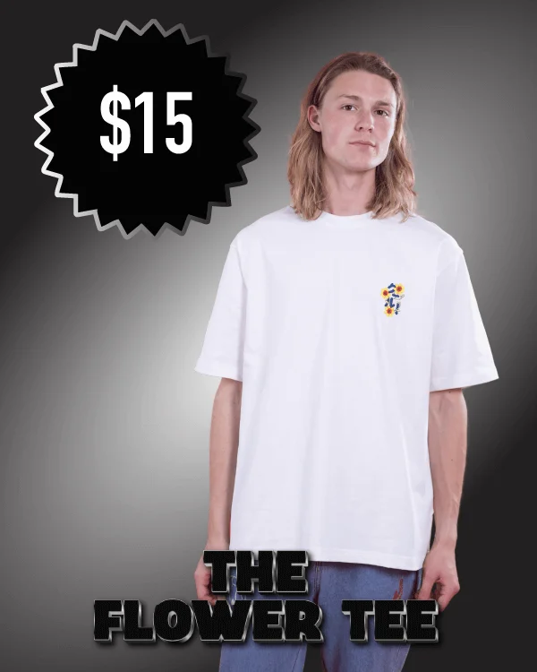 the flower tee
