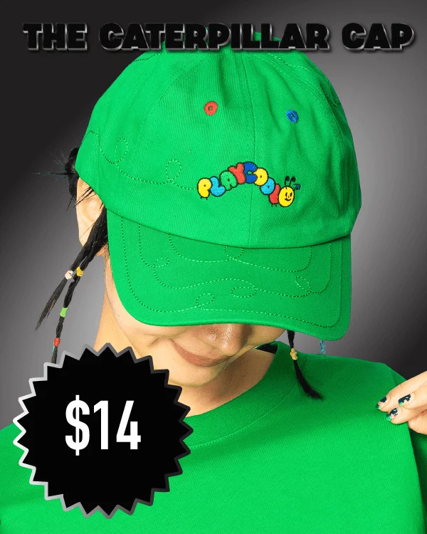the caterpillar cap