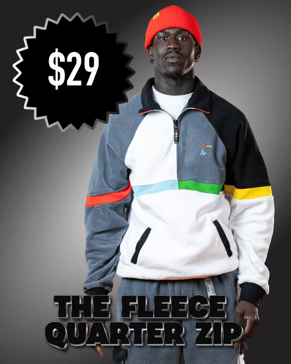 the fleece quarter zip