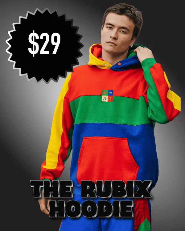 the rubix hoodie