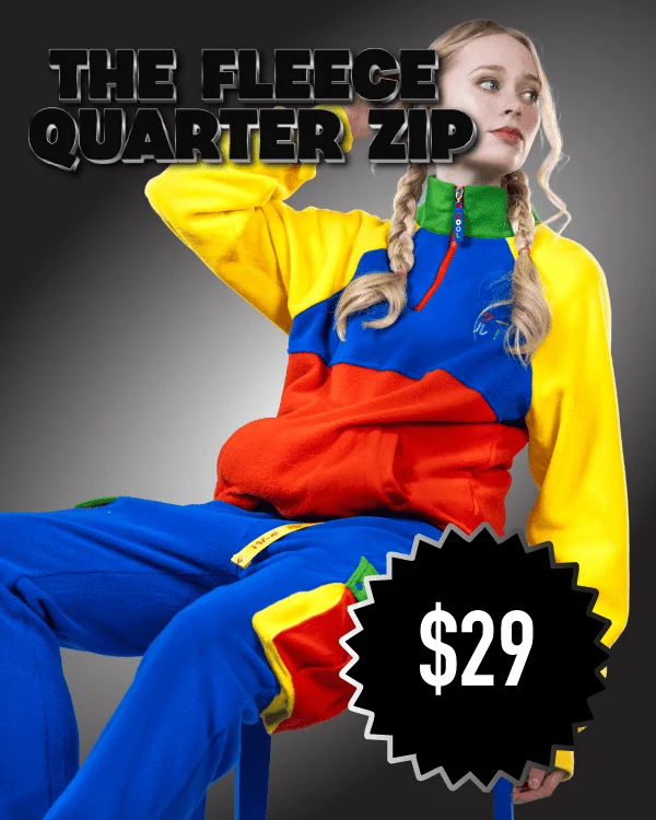 the fleece quarter zip