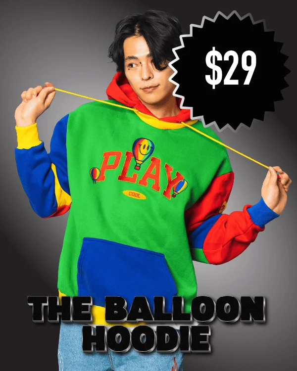 the balloon hoodie