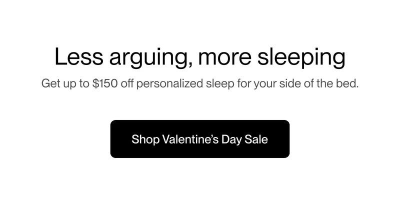 Less arguing, more sleeping