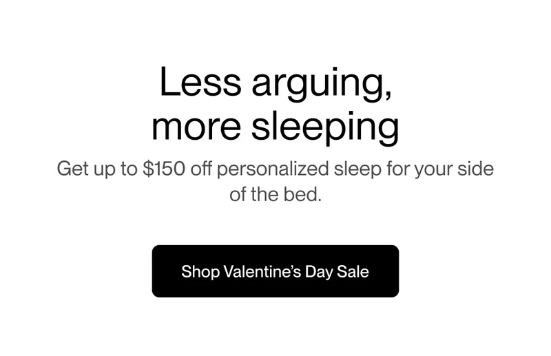 Less arguing, more sleeping