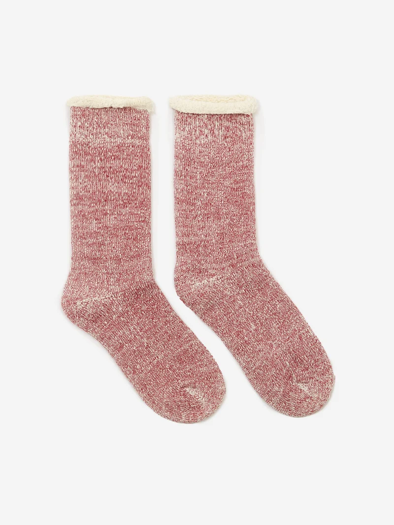 Image of Goodhood Worldwide Double Faced Socks - Red