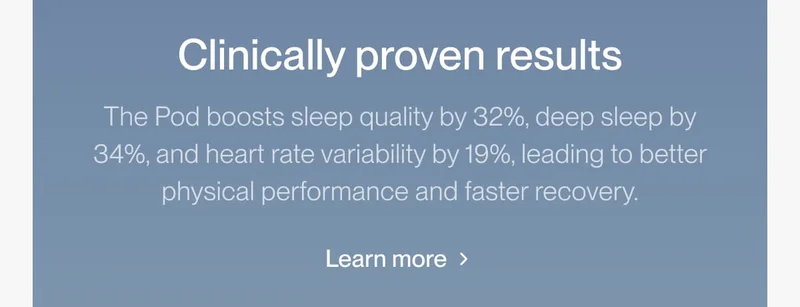 Clinically proven results