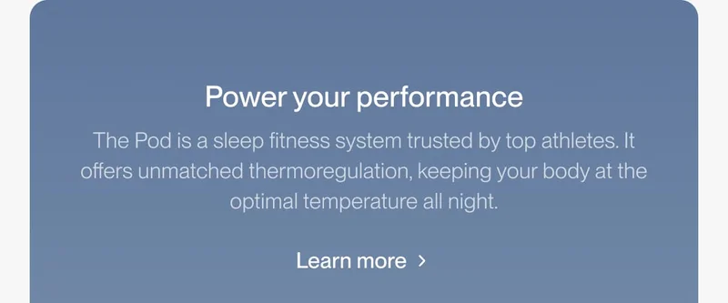 Power your performance