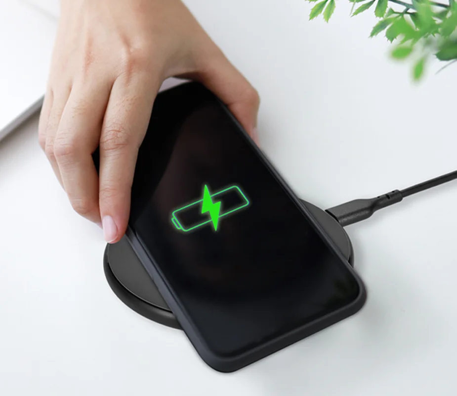 Back In Stock 15W Fast Wireless Charging Pad Bundle Qi-Certified with QC3.0 AC Adapter Free Standard US Shipping Shop Now >>