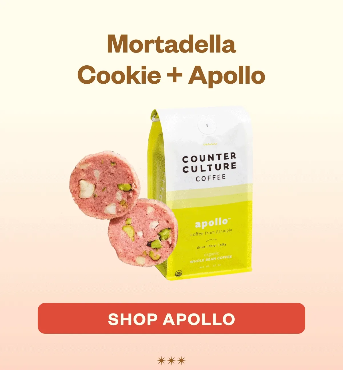 Mortadella Cookie + Apollo