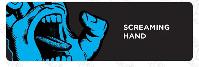 Santa Cruz Collection - Screaming Hand Graphic
