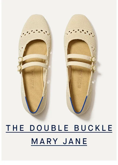 THE DOUBLE BUCKLE MARY JANE