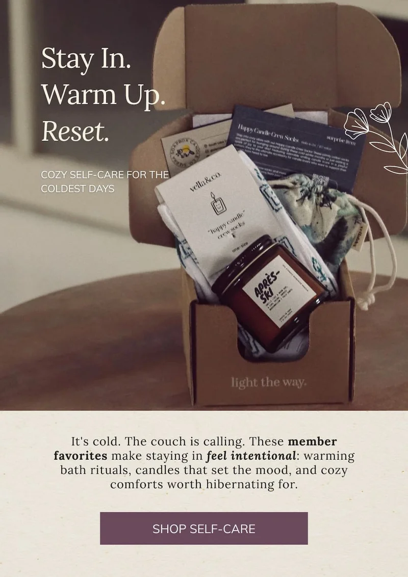 Shop self-care