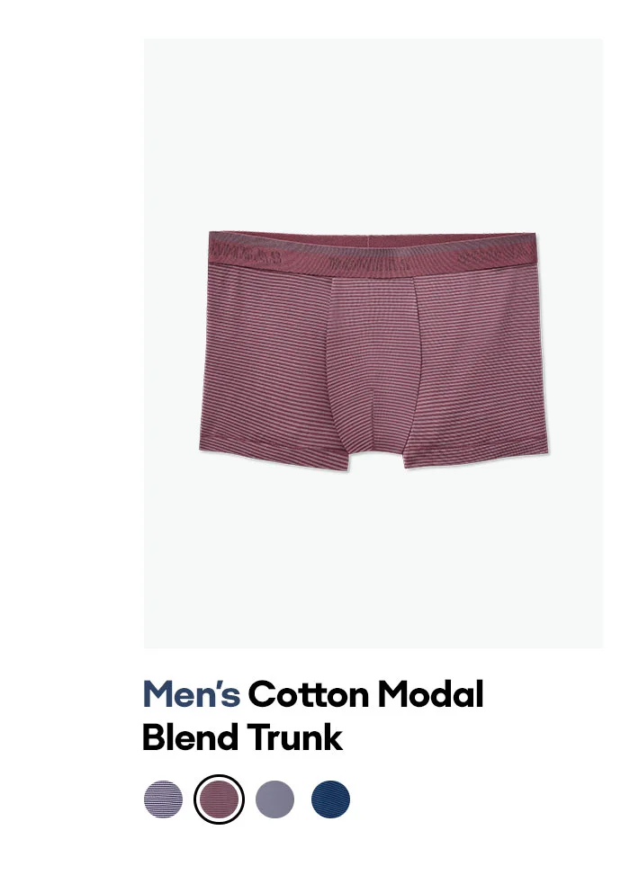 Men's Cotton Modal Blend Trunk