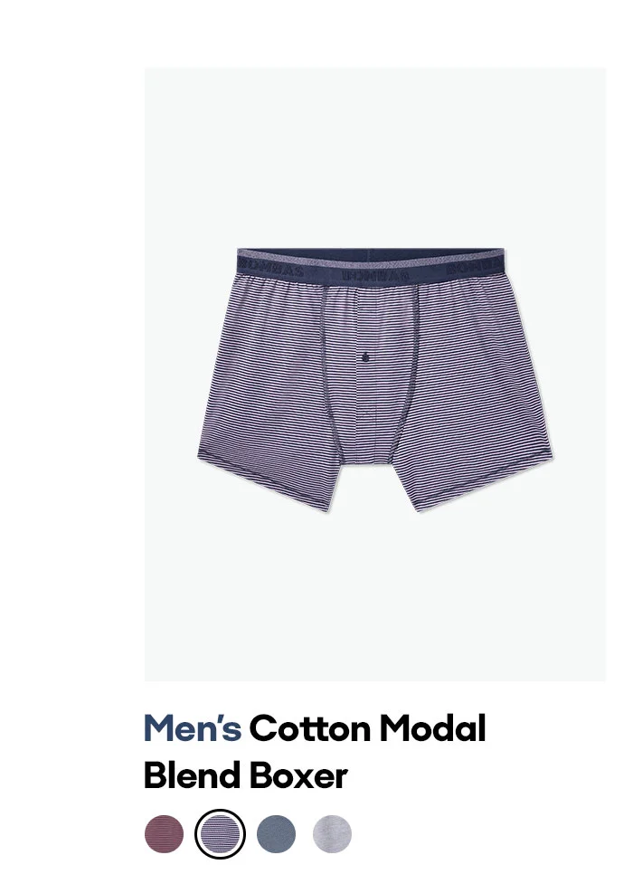 Men's Cotton Modal Blend Boxer