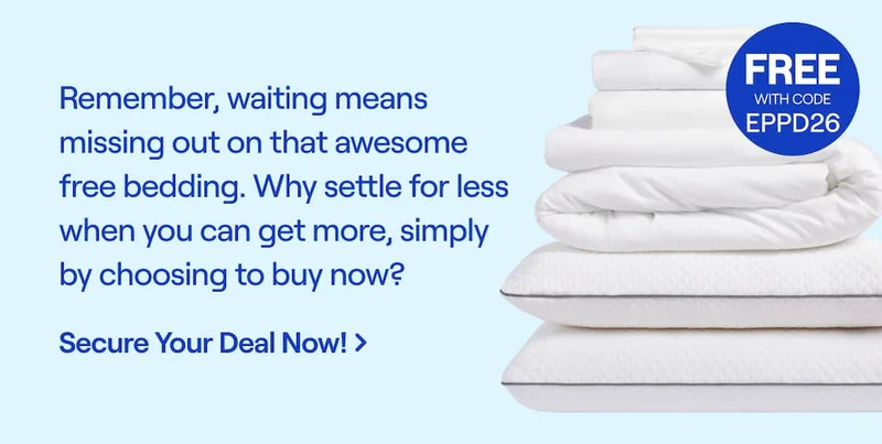 Remember, waiting means missing out on that awesome free bedding. Why settle for less when you can get more, simply by choosing to buy now? Secure Your Deal Now! Code: discount code