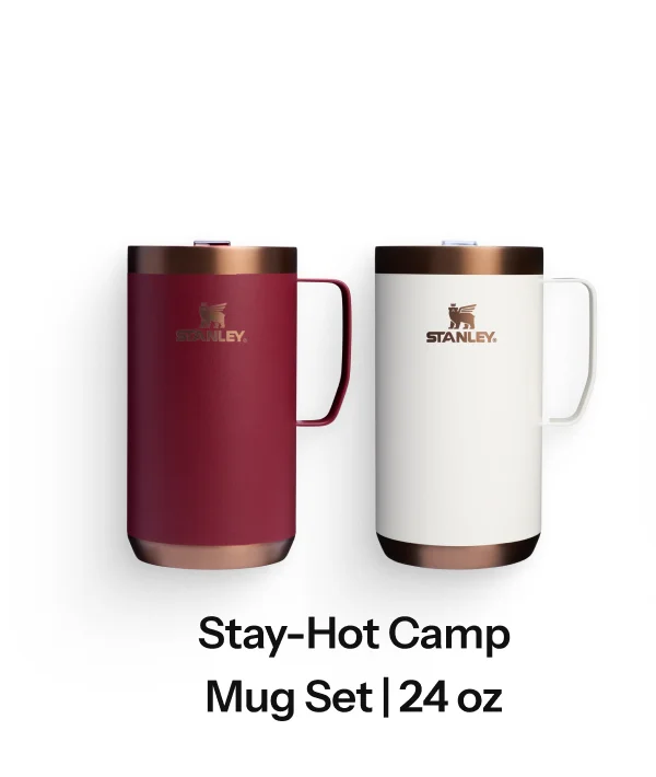 Stay-Hot Camp Mug Set | 24 oz