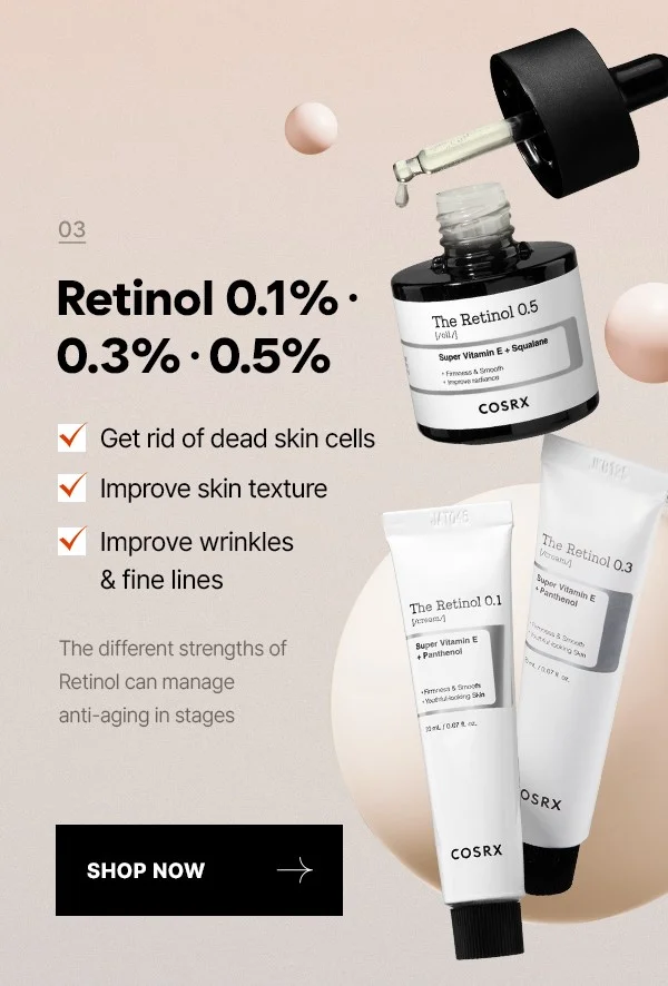 retinol shop now