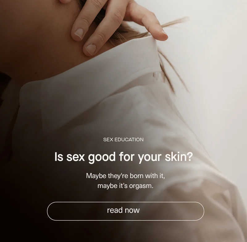ls sex good for your skin? | read now