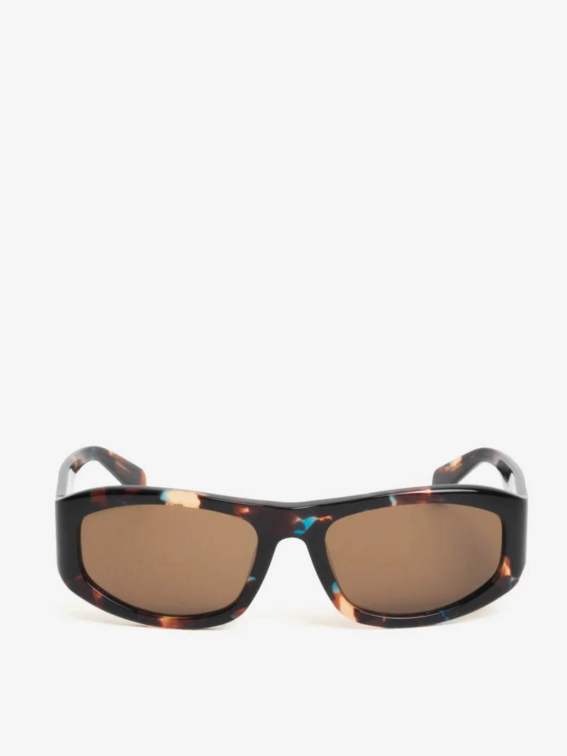 Image of Stussy Landon Sunglasses - Havana Tortoise/Brown Lens