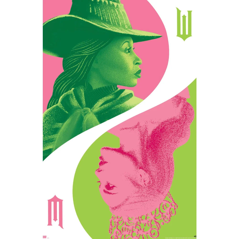 Wicked: Elphaba & Glinda Poster Set