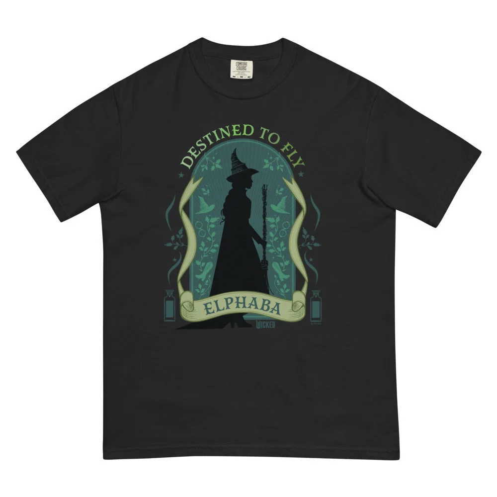 Wicked Enchanted Elements Destined To Fly Elphaba Comfort Colors T-Shirt
