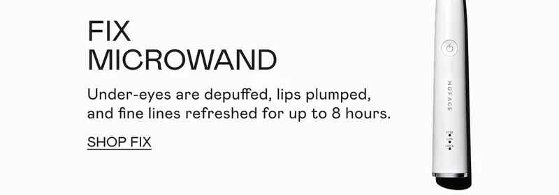 FIX MicroWand | Targets the areas that show fatigue first.  Under-eyes are depuffed, lips plumped, and fine lines refreshed for up to 8 hours. Click here to shop FIX!