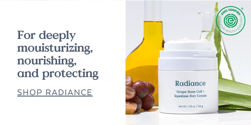 For deeply mouisturizing, nourishing,  and protecting [SHOP RADIANCE]