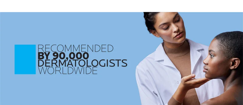 RECOMMENDED BY 90000 DERMATOLOGISTS WORLDWIDE