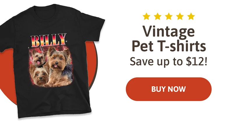 Vintage Pet Face T-shirt. Save up to $12.