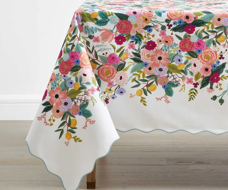 Image of Cotton Tablecloth - Garden Party