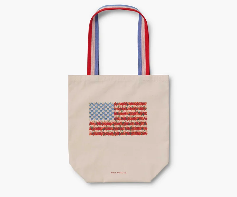 Image of Canvas Tote Bag - Americana